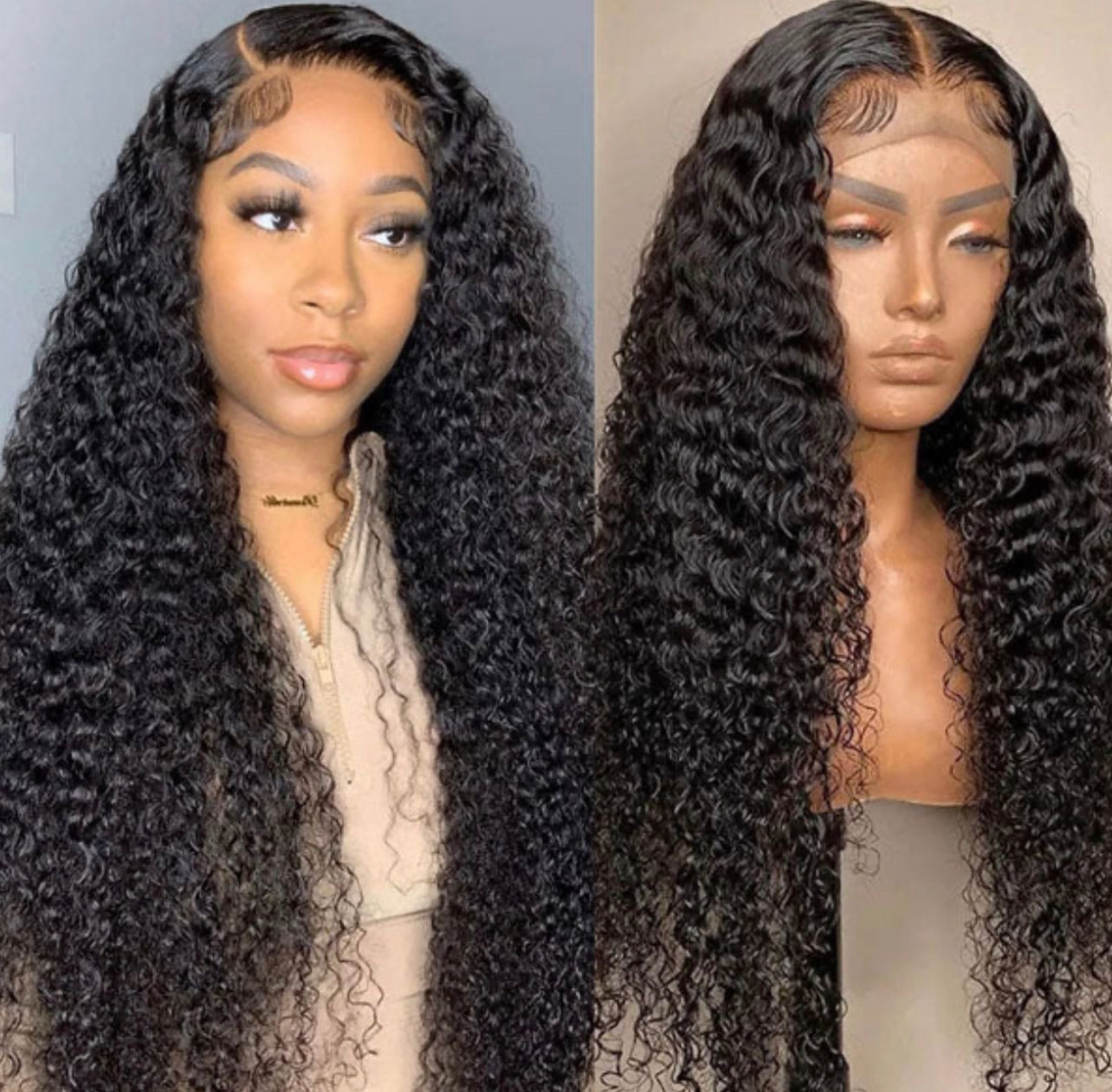 13X6 BUSS DOWN HD Deep Wave Lace Front Wig