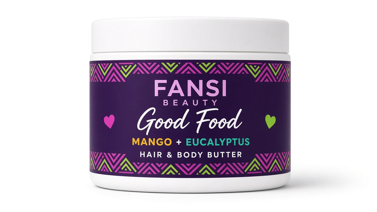 FANSI Good Food Mango + Eucalyptus Hair and Body Butter