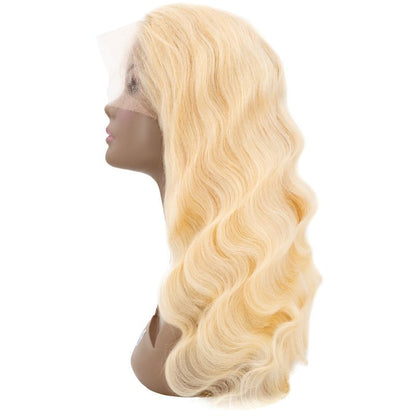 13 X6 BUSS DOWN Transparent Lace Front Blonde Body Wave Wig
